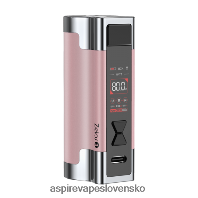 Aspire Ecig - Aspire Zelos 3 mod FR4PB8195 Ružová