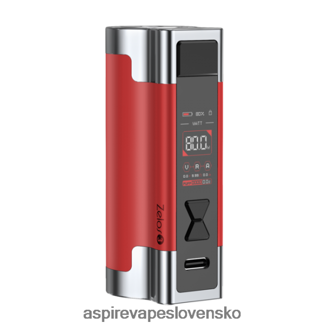 Aspire Vape Price - Aspire Zelos 3 mod FR4PB8196 červená