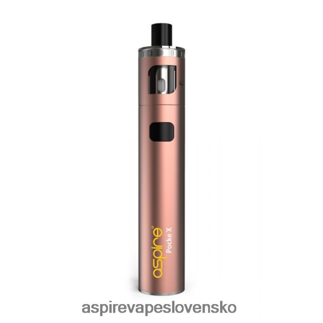 Aspire Vape Products - Aspire Pockex vreckový aio FR4PB8113 ružové zlato