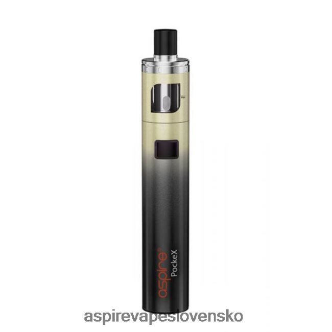 Aspire Vape Reviews - Aspire Pockex súprava jubilejnej edície FR4PB8119 zlatý gradient