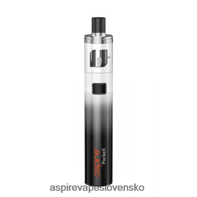 Aspire Vape Shop - Aspire Pockex súprava jubilejnej edície FR4PB8117 čiernobiely gradient