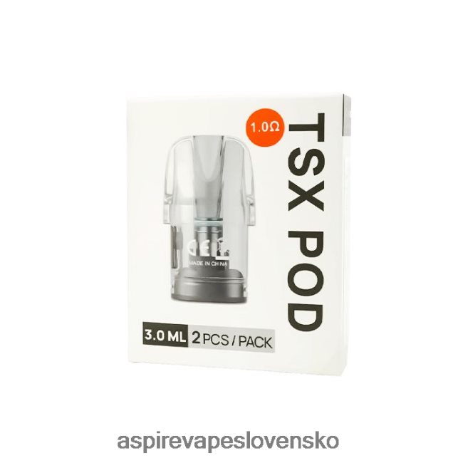 Aspire Vape - Aspire Tsx Pod 1,0 ohm (3,0 ml)/2 ks v balení (kompatibilné s cyber s a cyber x) FR4PB8234