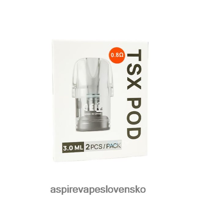 Aspire Vape Products - Aspire Tsx Pod 0,8 ohm (3,0 ml)/2 ks v balení (kompatibilné s cyber s a cyber x) FR4PB8233